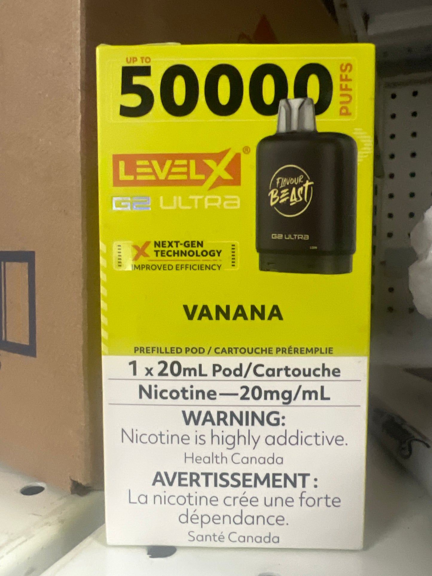 Flavour Beast G2 Ultra Level X PODS Strawberry Vanana ONT