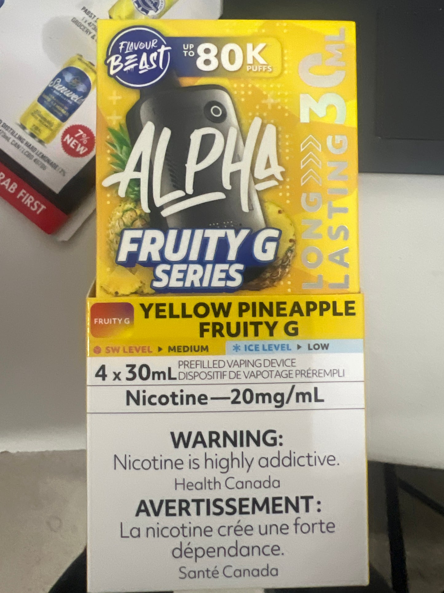 Flavour Beast Disposable Alpha 80K Fruity G Yellow Pineapple G