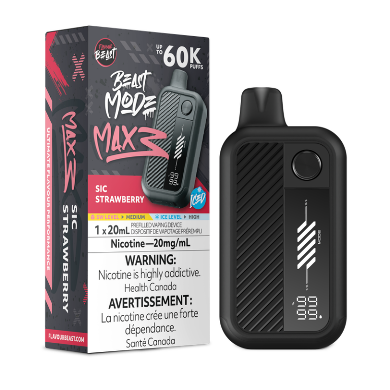 Flavour Beast Disposable Mode Max 3 60K Sic Strawberry