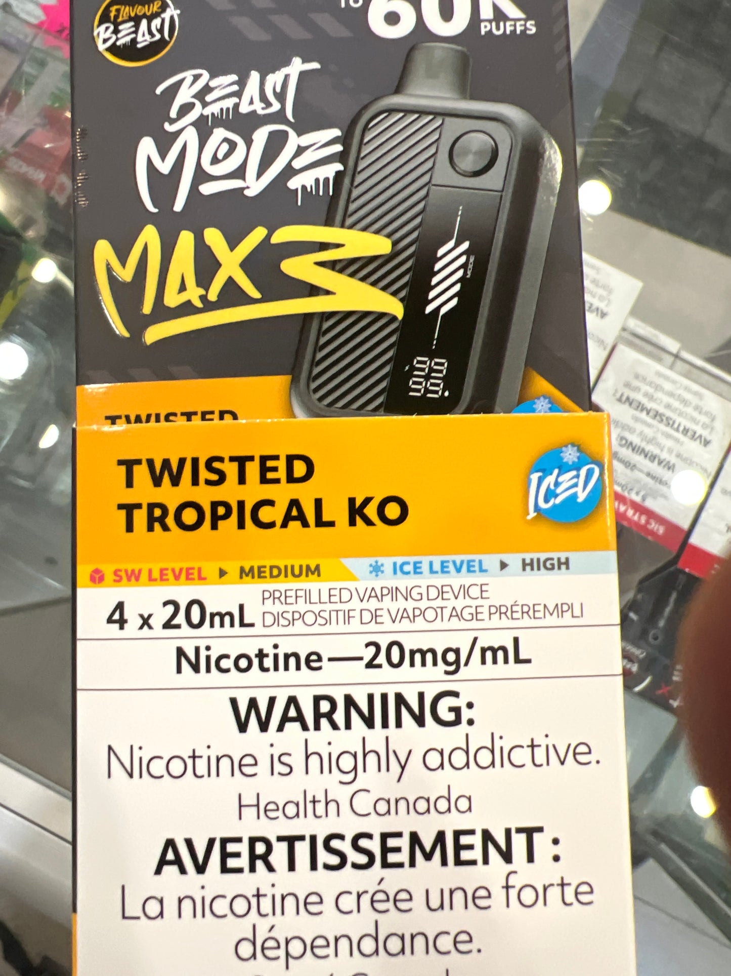 Flavour Beast Disposable Mode Max 3 60K Twisted Tropical KO ONT