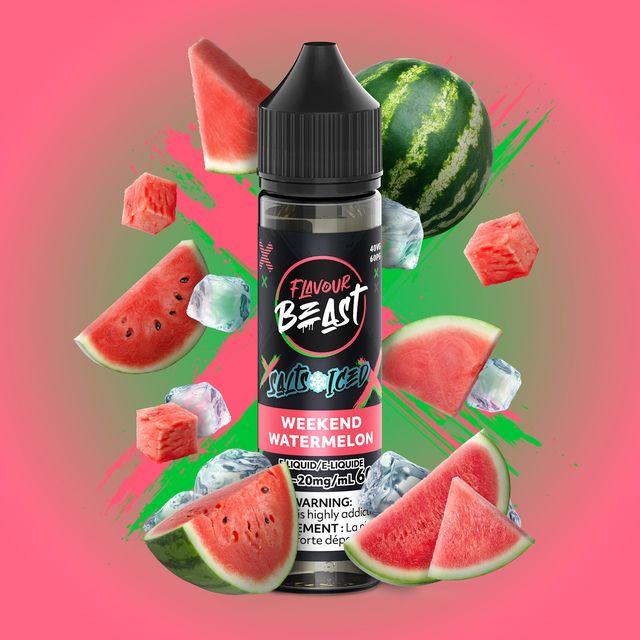Flavour Beast Salts Weekend Watermelon ONT
