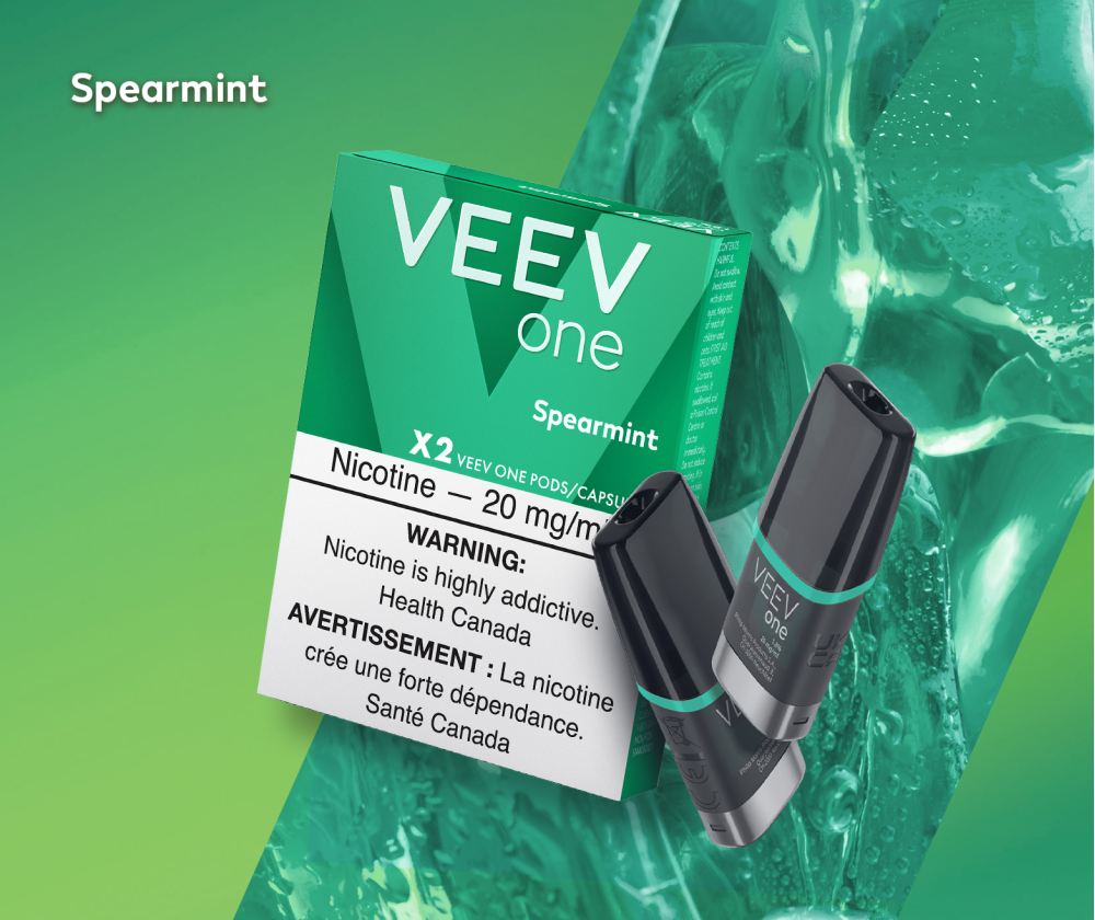 VEEV ONE SPEARMINT X2 ONT Vape Collective VEEV ONE SPEARMINT X2 ONT Vape Collective