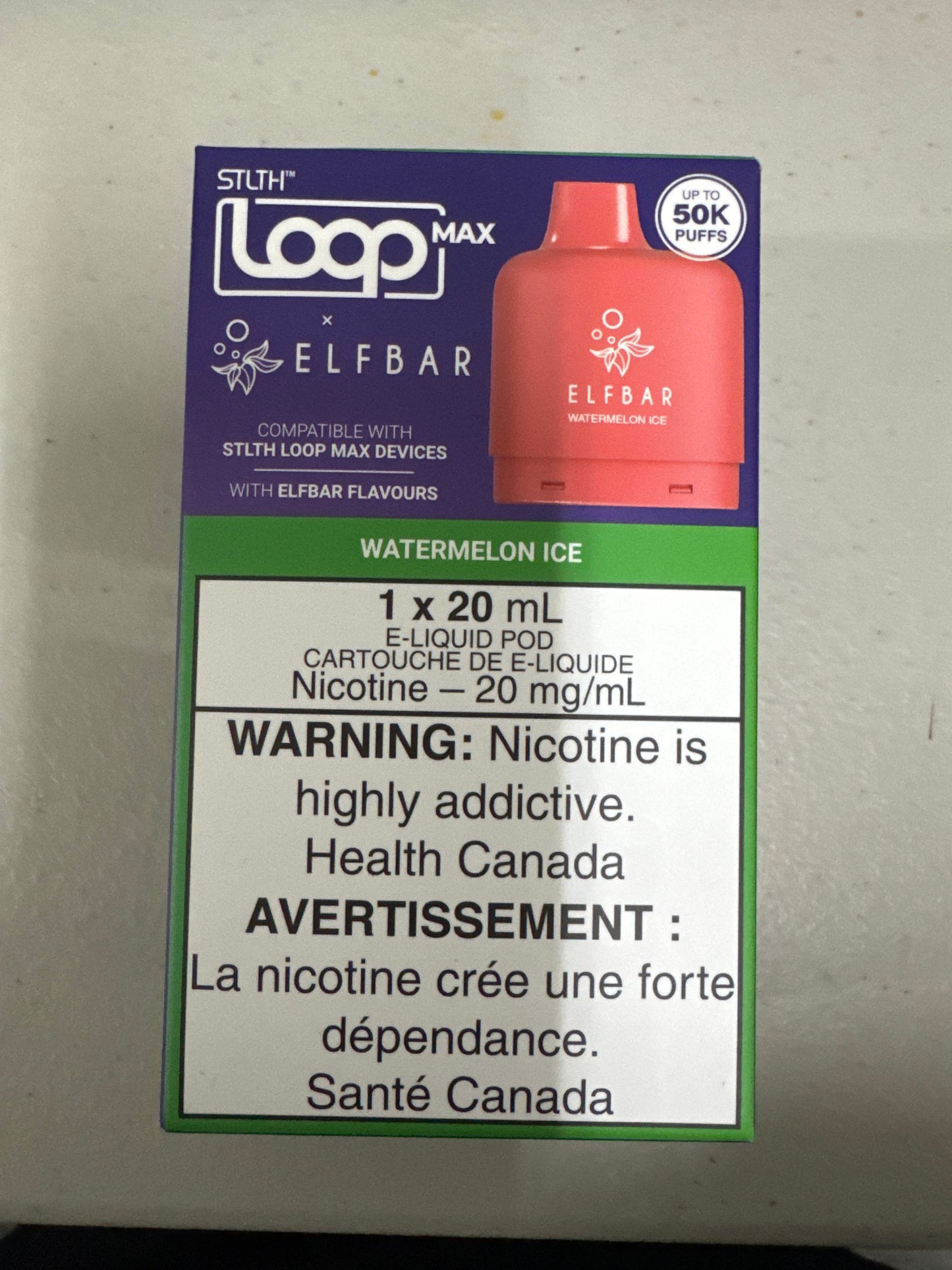 STLTH LOOP x ELFBAR 50K Pods Watermelon Ice