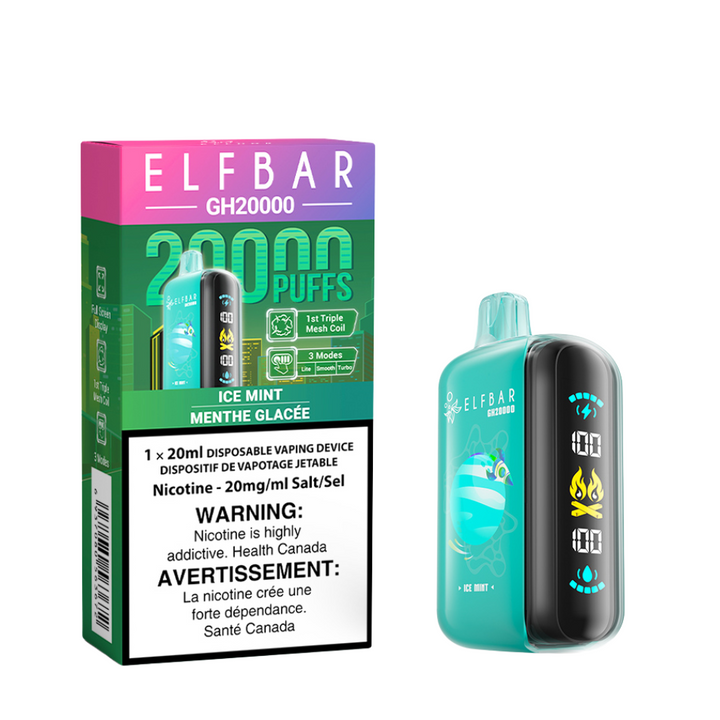ELF BAR Disposable GH20000 Ice Mint ONT