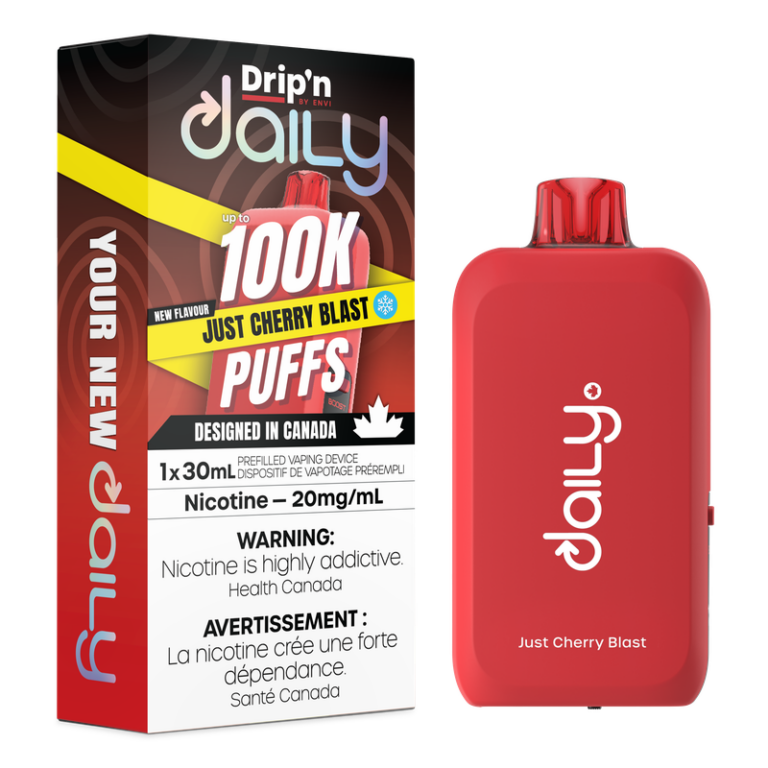 Drip’n By Envi Disposable Daily 100K Just Cherry Blast