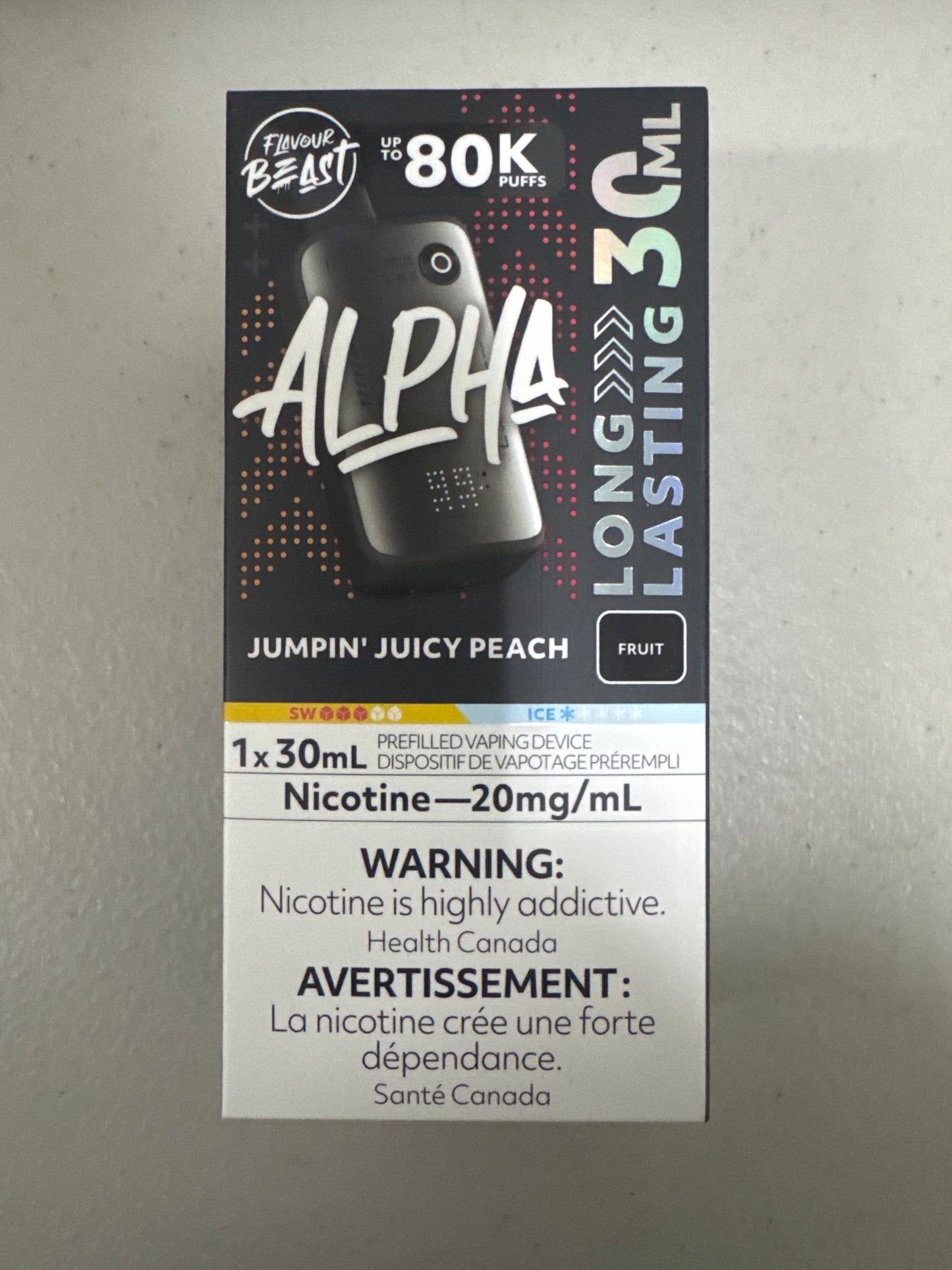 Flavour Beast Disposable Alpha 80K Jumpin' Juicy Peach