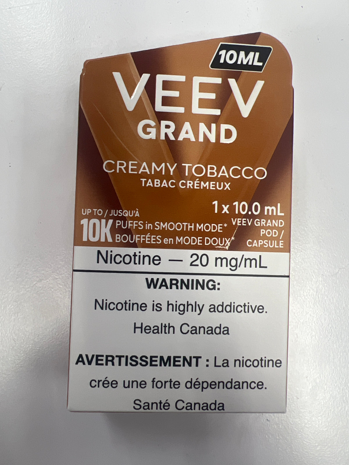 Veev Grand Pods 10ml Creamy Tobacco