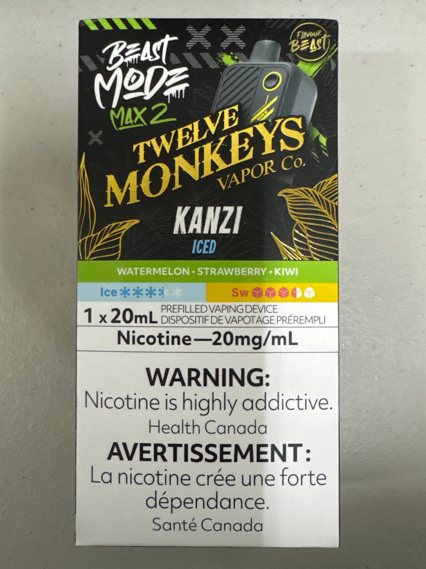 Flavour Beast Disposable Mode Max 2 50K Kanzi Iced ONT