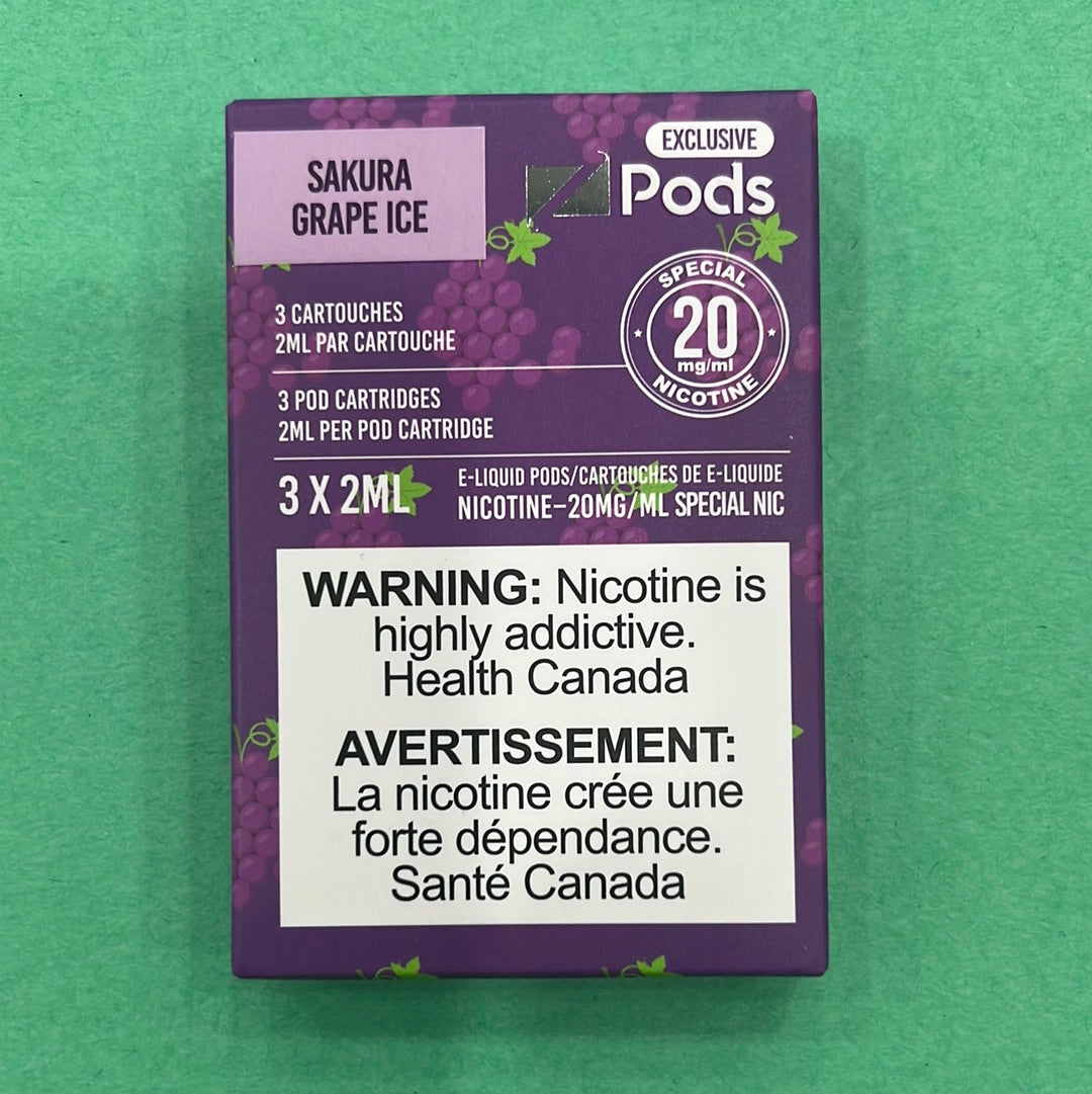 Z Lab Zpods Sakura Grape Ice(3x2ml)