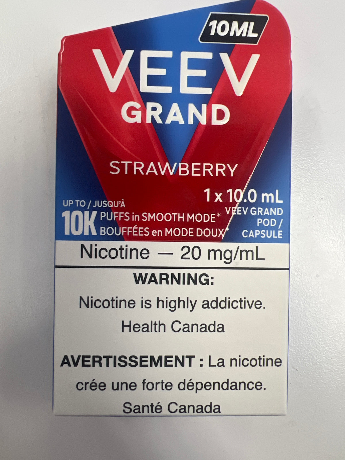 Veev Grand Pods 10ml Strawberry