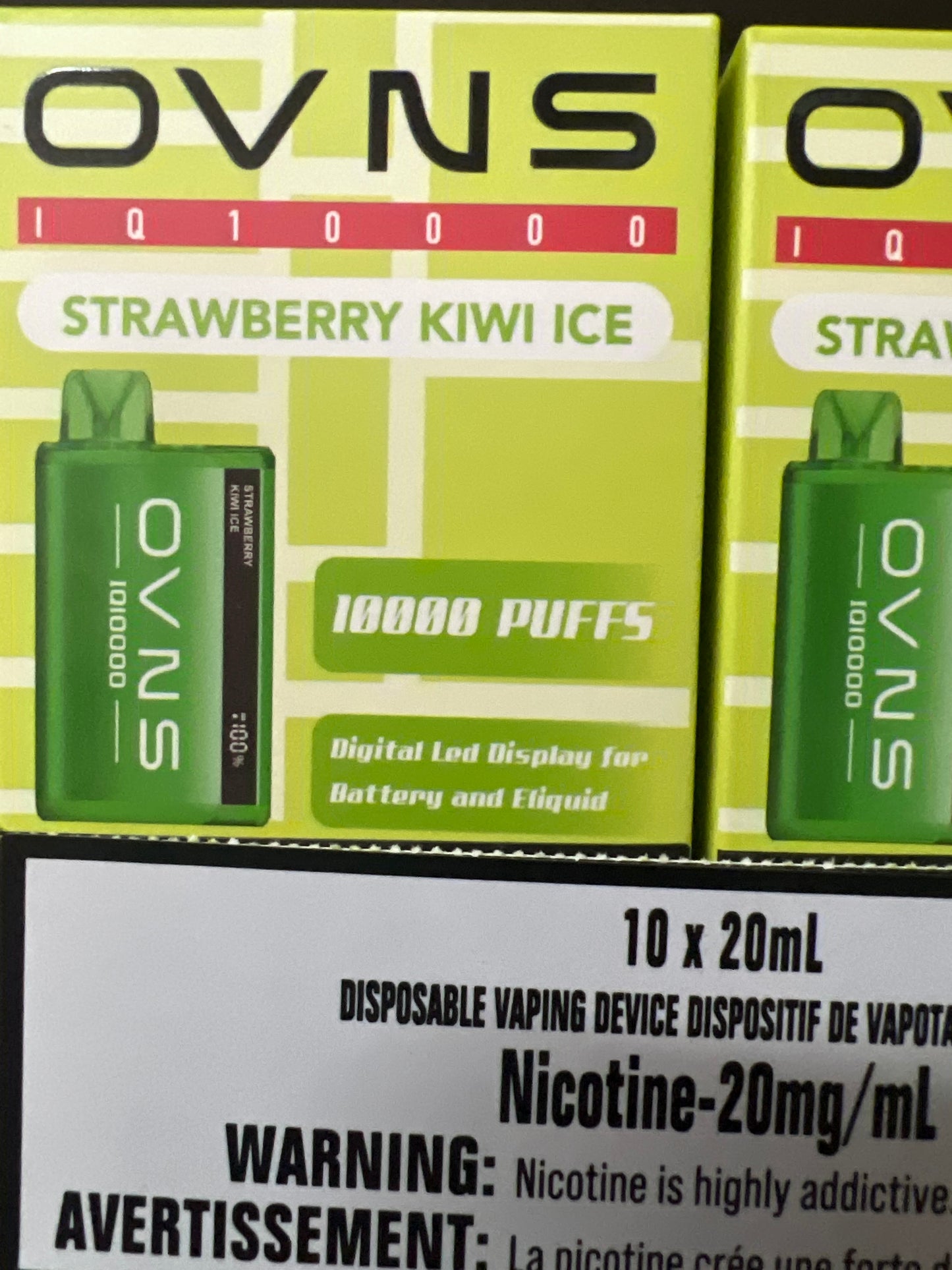 OVNS IQ10000 Strawberry Kiwi Ice