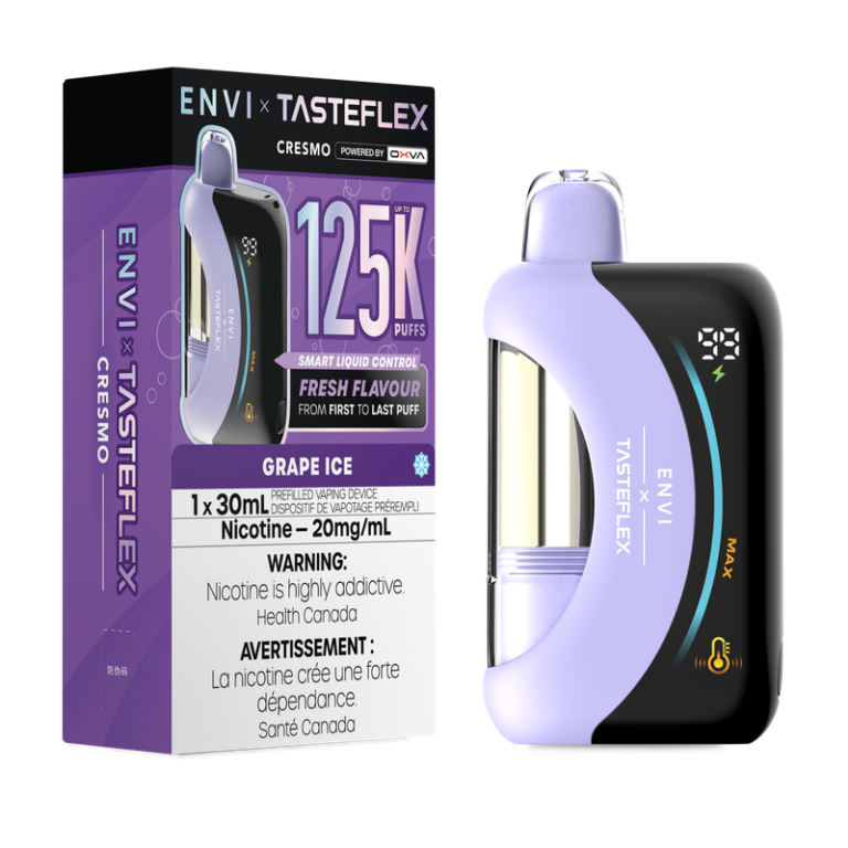 ENVI X TasteFlex Cresmo 125K Grape Ice