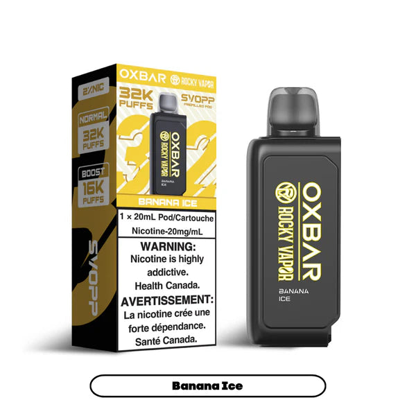 OXBAR SVOPP 32K Pods Banana Ice ONT