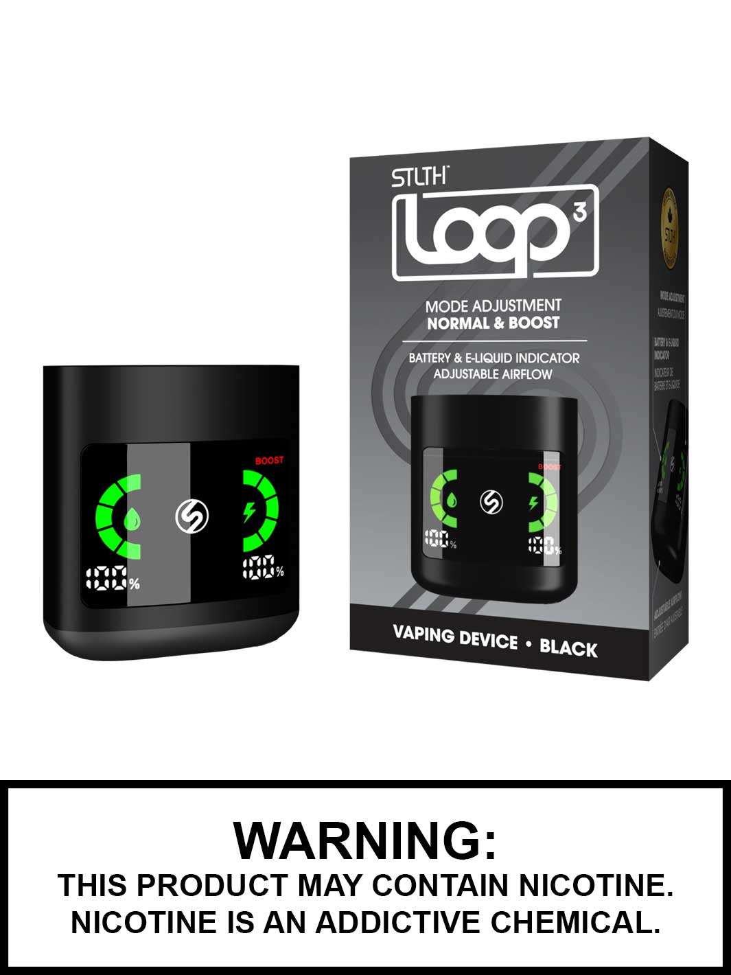 STLTH LOOP 3 Battery Black