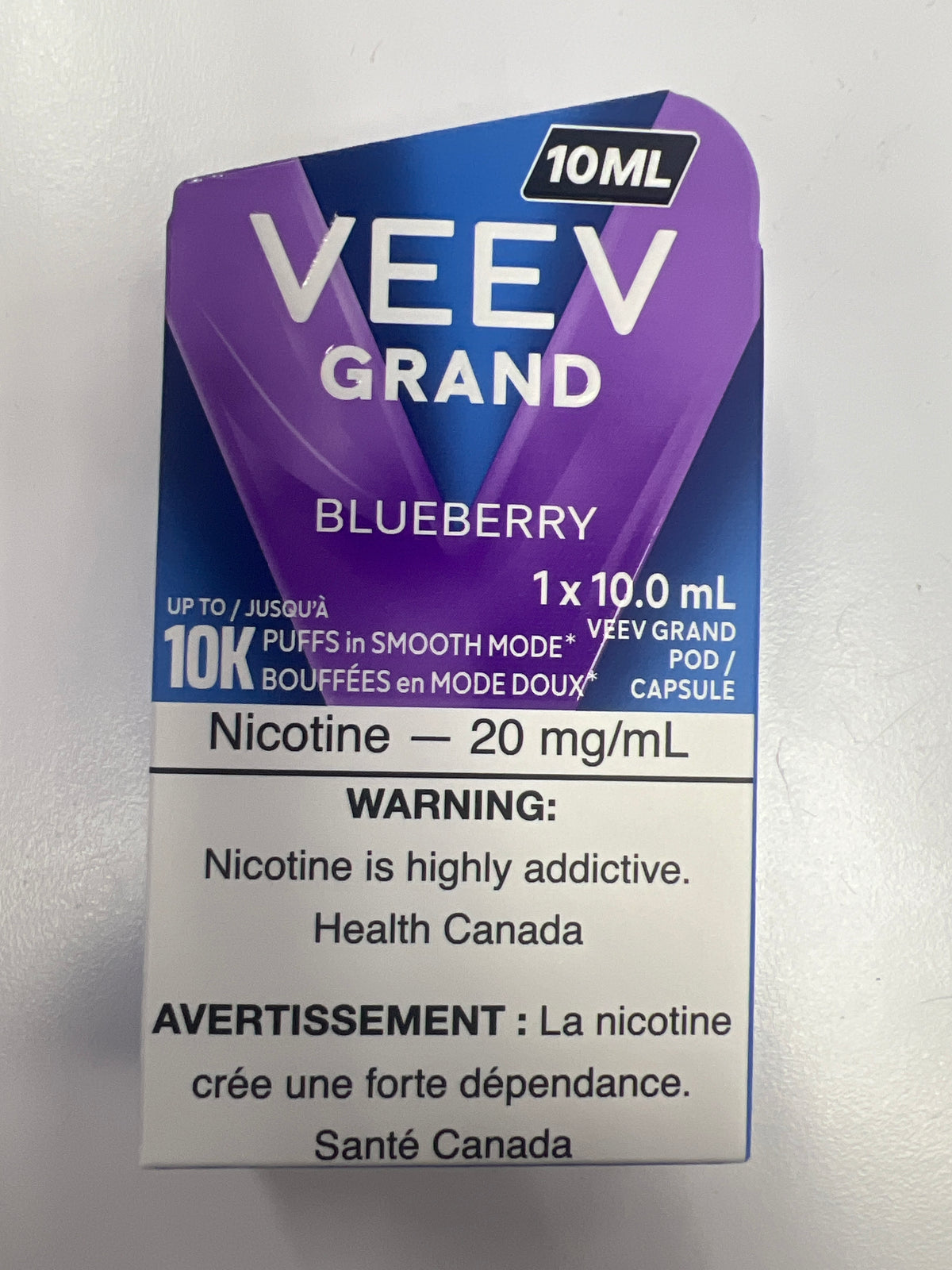 Veev Grand Pods 10ml Blueberry