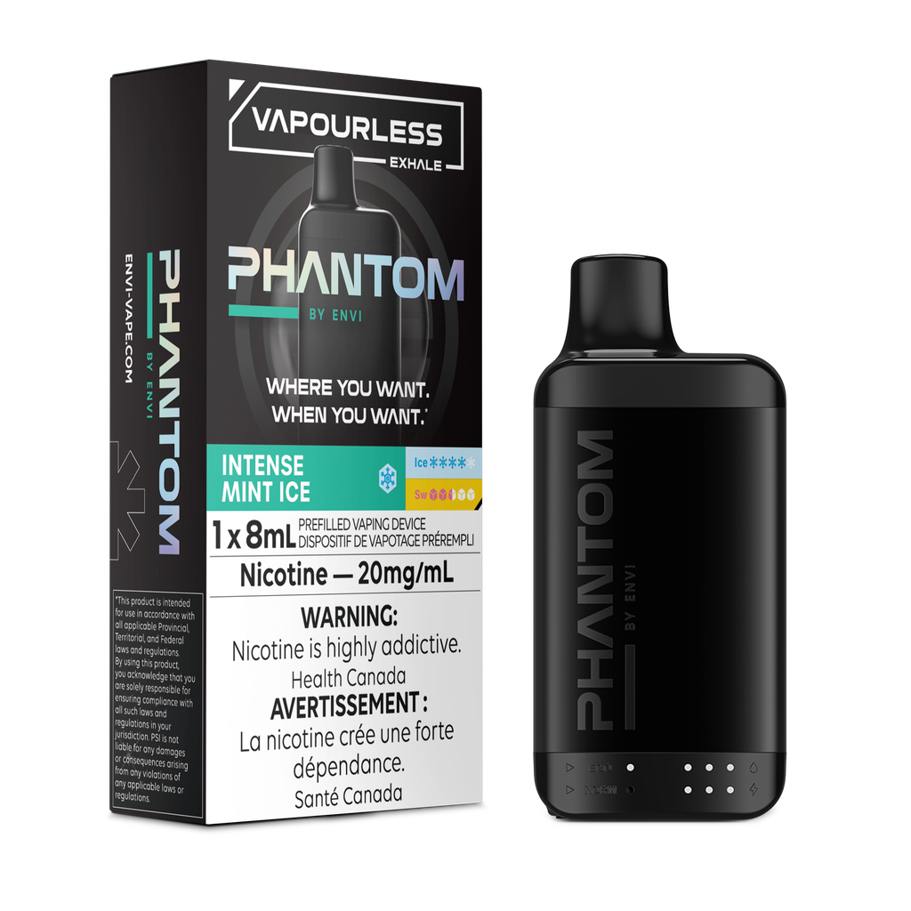 Phantom by Envi Disposable 14K Intense Mint Ice