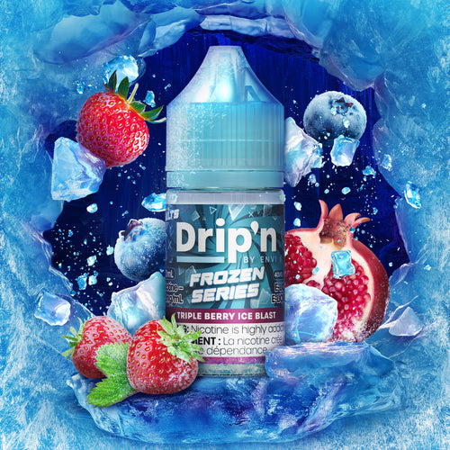 Drip’n Frozen Salts Triple Berry Ice Blast ONT