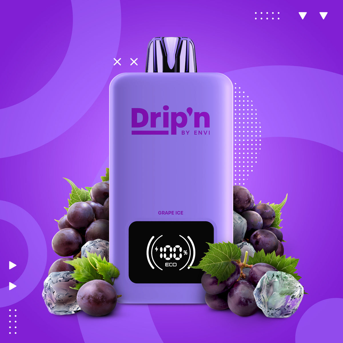 Drip’n By Envi Disposable 70K Grape Ice ONT