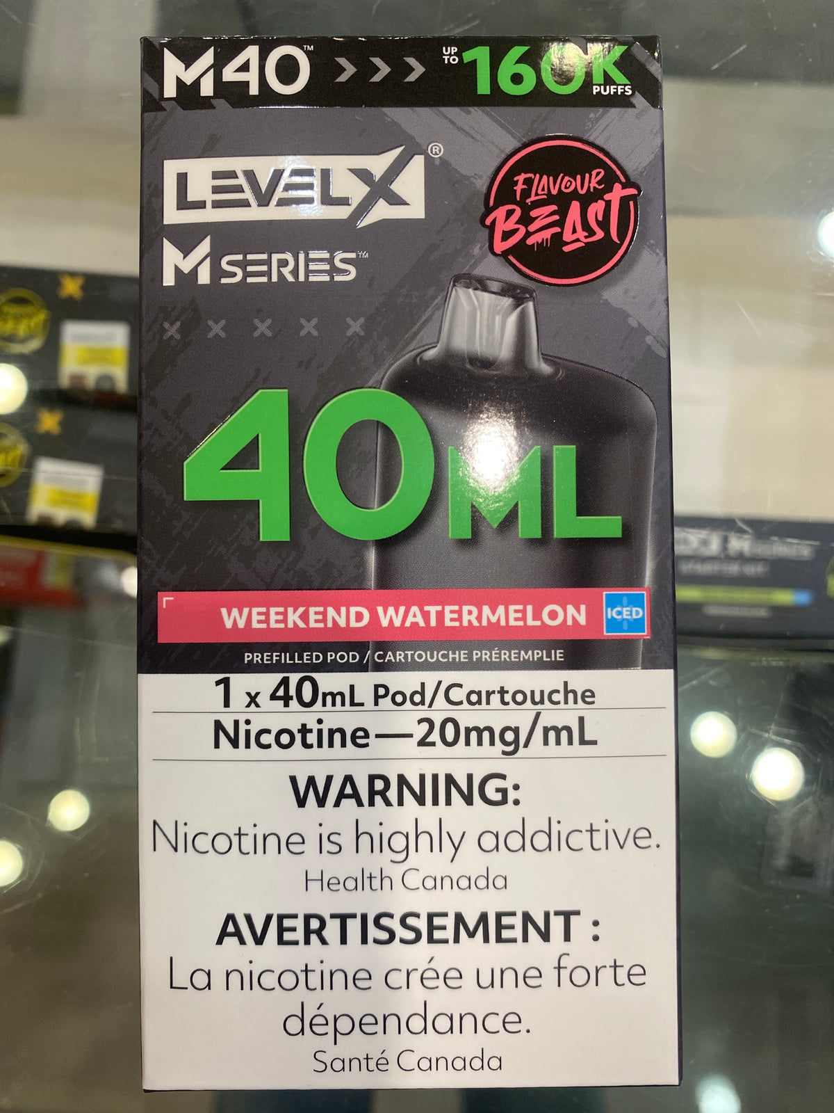 Level X Flavour Beast M Series Pod Weekend Watermelon Iced