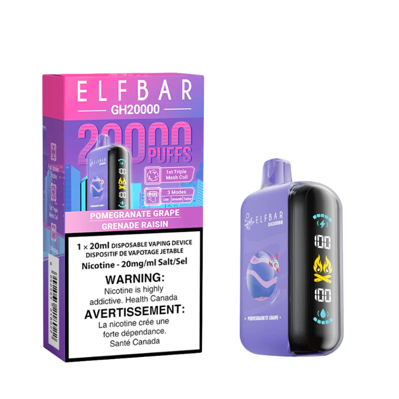 ELF BAR Disposable GH20000 Pomegranate Grape ONT