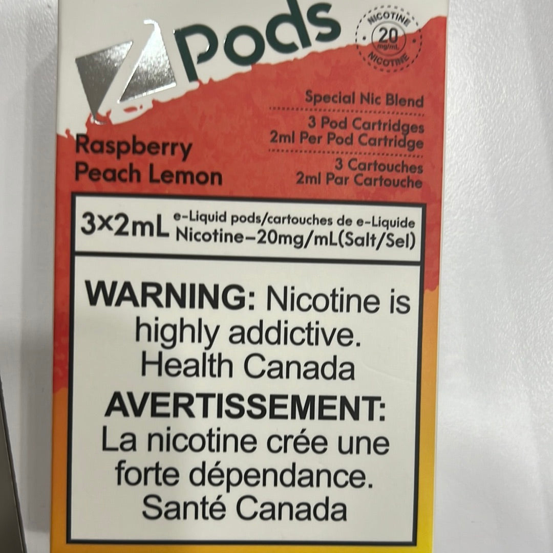 Z Lab Zpods Raspberry Peach Lemon (3x2ml)