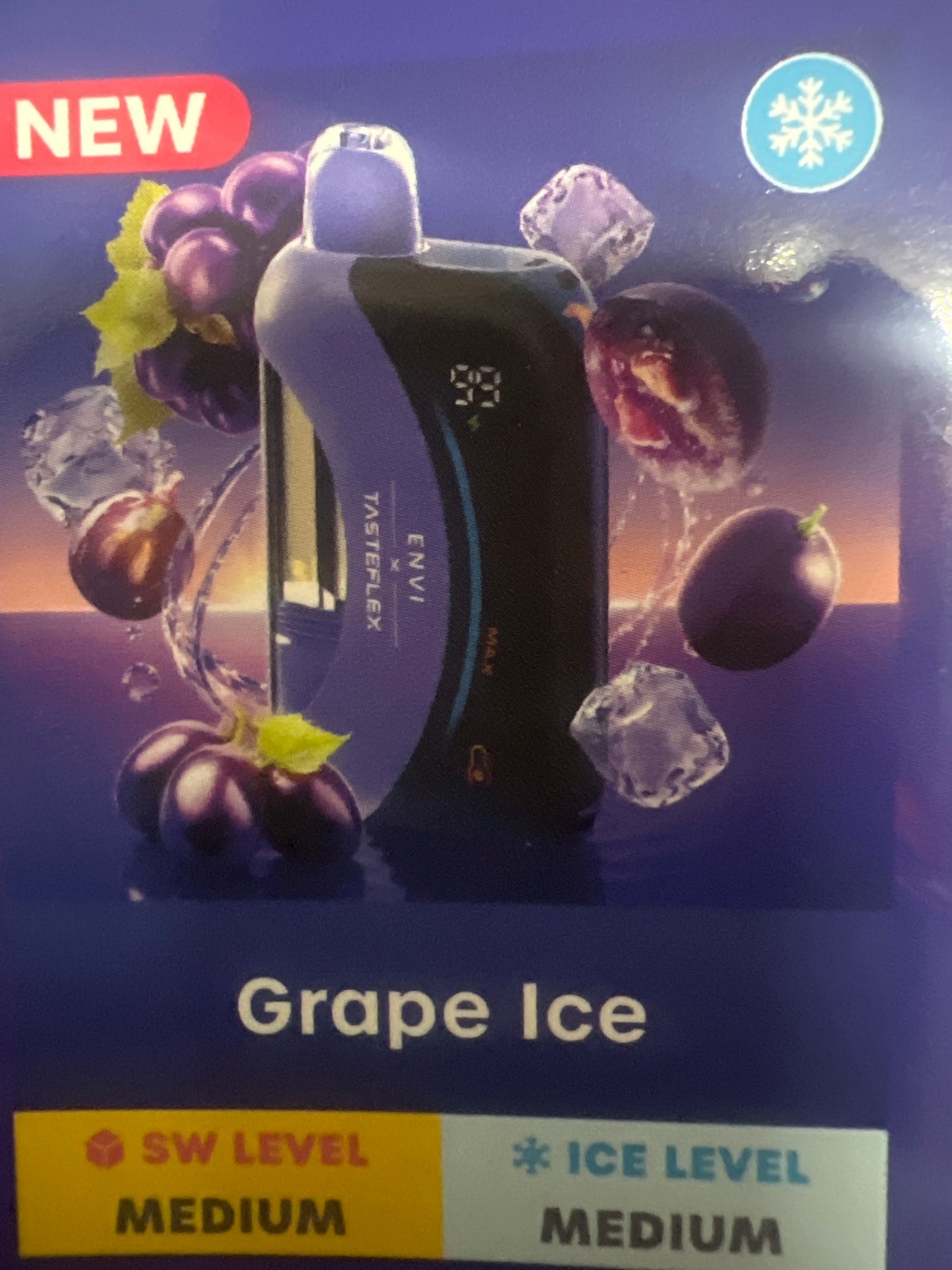 ENVI X TasteFlex Cresmo 125K Grape Ice