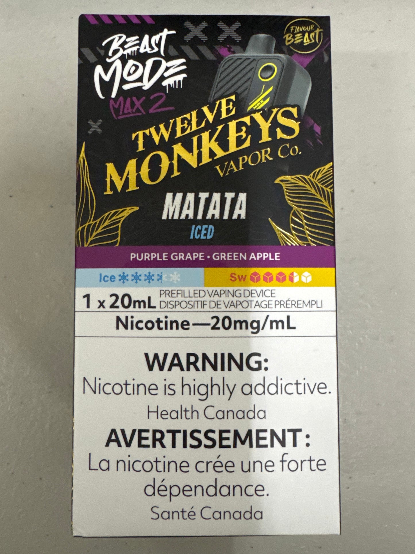 Flavour Beast Disposable Mode Max 2 50K Matata Iced ONT
