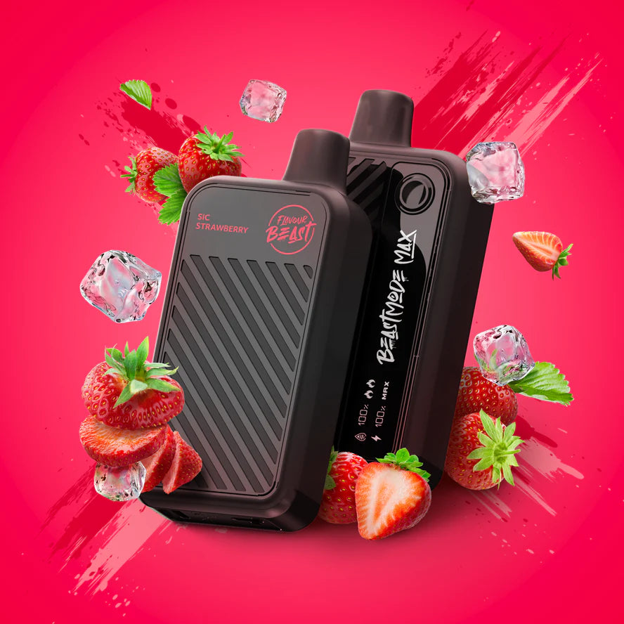 Flavour Beast Disposable Mode Max 18000 Sic Strawberry Iced ONT