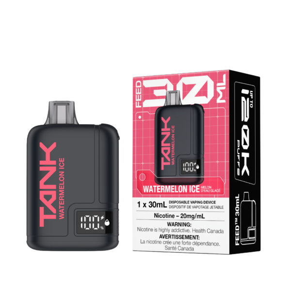 Feed Tank 120K Disposable Vape Watermelon Ice 30mL