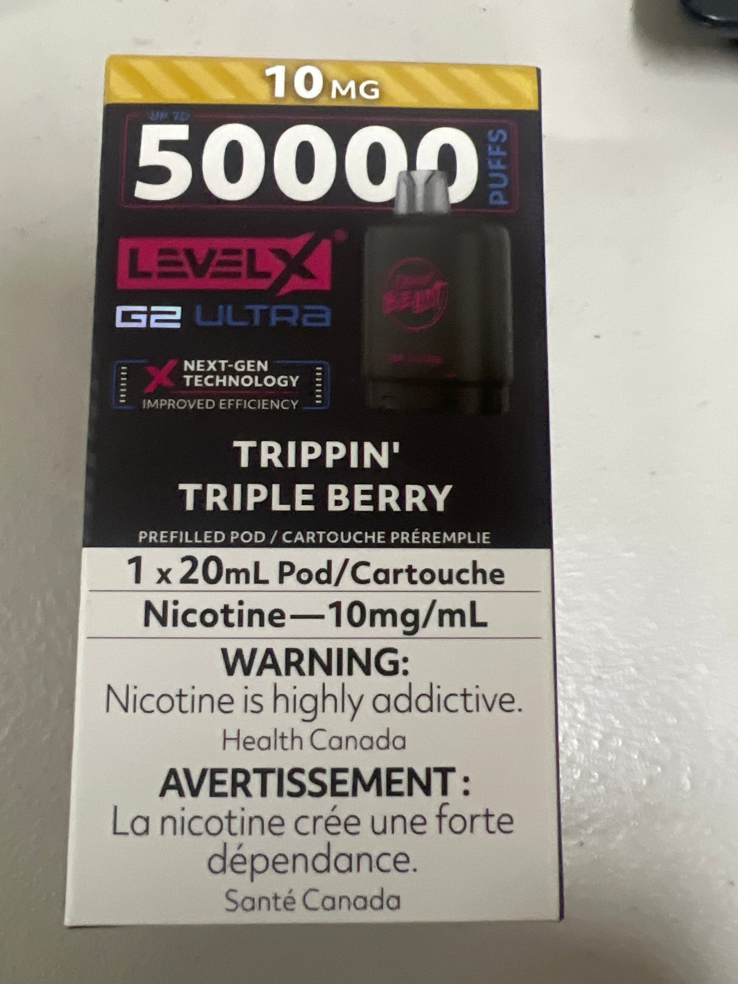 Flavour Beast G2 Ultra Level X PODS Trippin’ Triple Berry