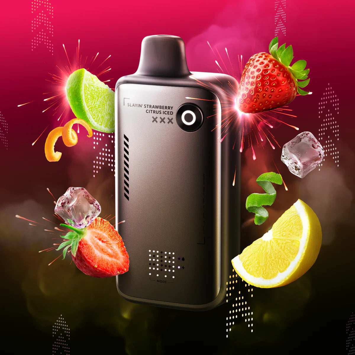 Flavour Beast Disposable Alpha 80K Slayin’ Strawberry Citrus Iced