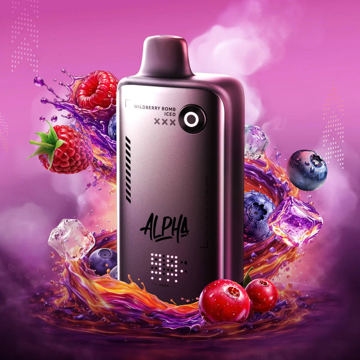 Flavour Beast Disposable Alpha 80K Blended Series Wild Berry Bomb