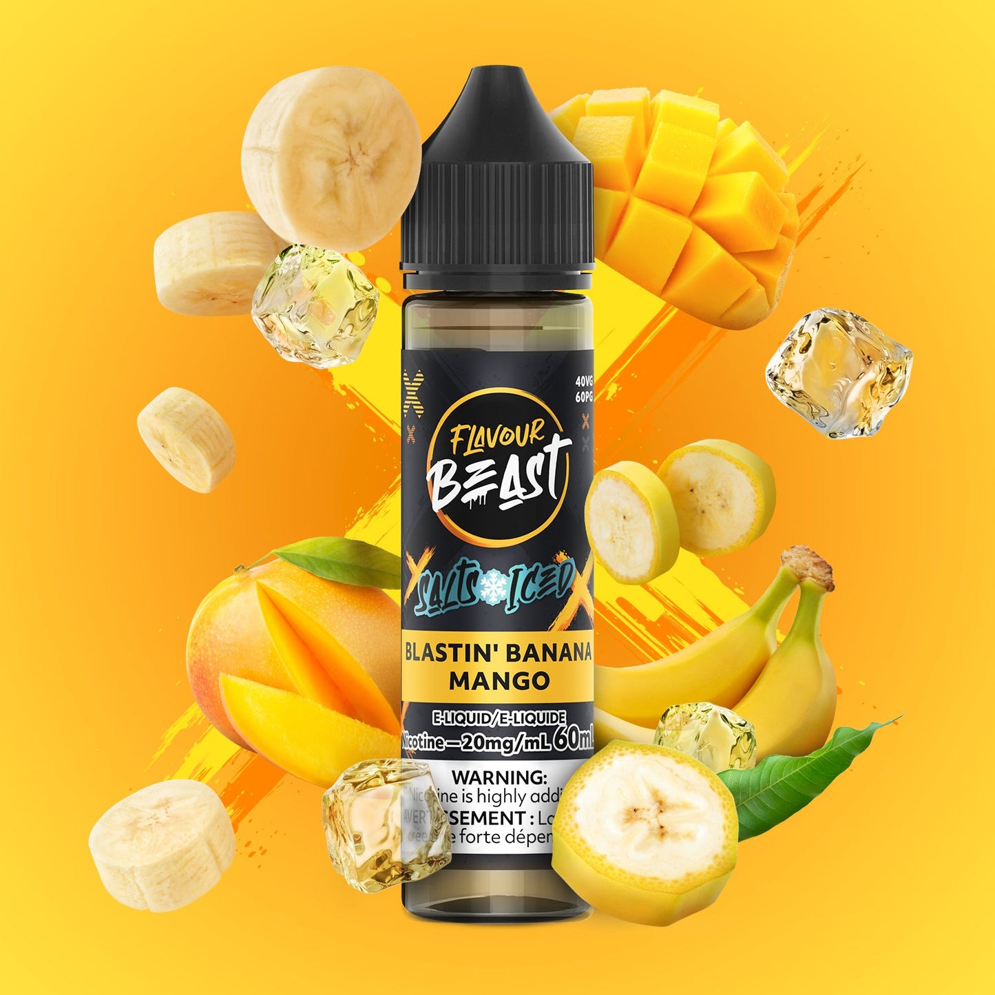Flavour Beast Salts Blastin’ Banana Mango ONT