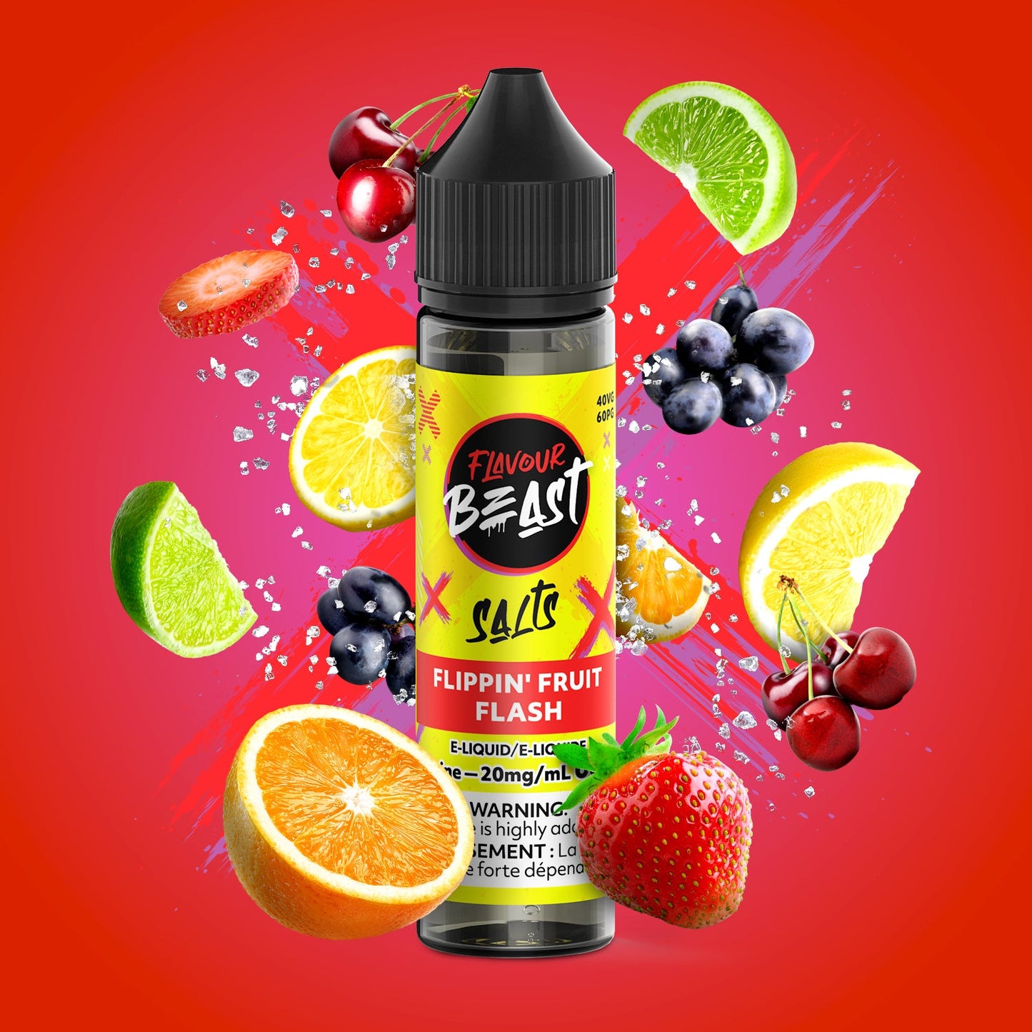 Flavour Beast Salts Flippin’ Fruit Flash ONT