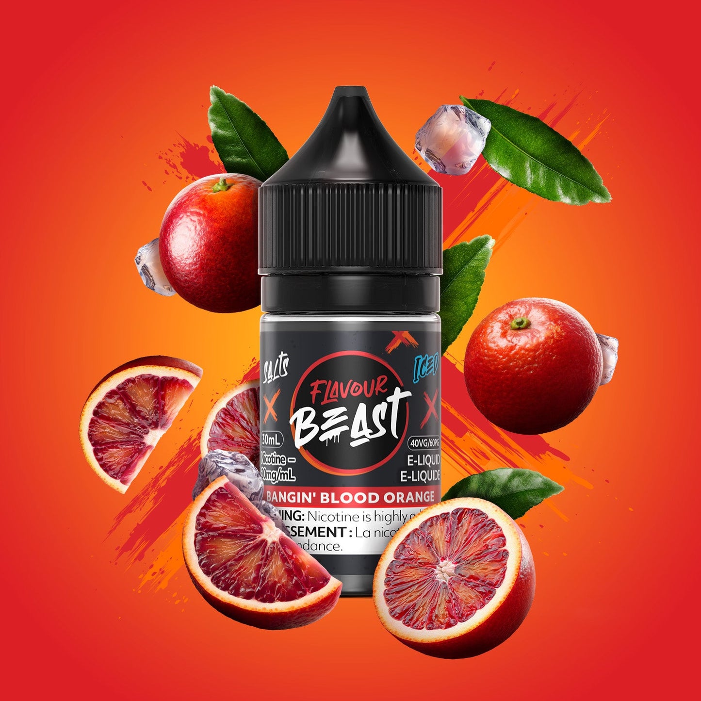 Flavour Beast Salts Bangin’ Blood Orange ONT