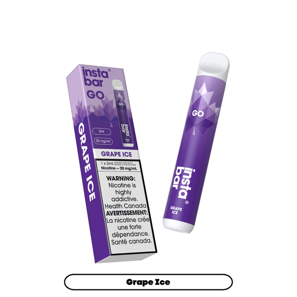 Insta Bar Go Disposable Grape Ice Vape Collective Insta Bar Go Disposable Grape Ice Vape Collective