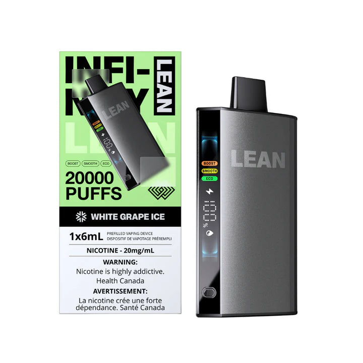 Infinity Lean 20K Disposable White Grape Ice ONT