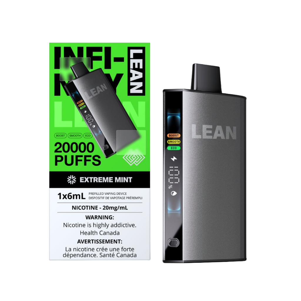 Infinity Lean 20K Disposable Extreme Mint ONT