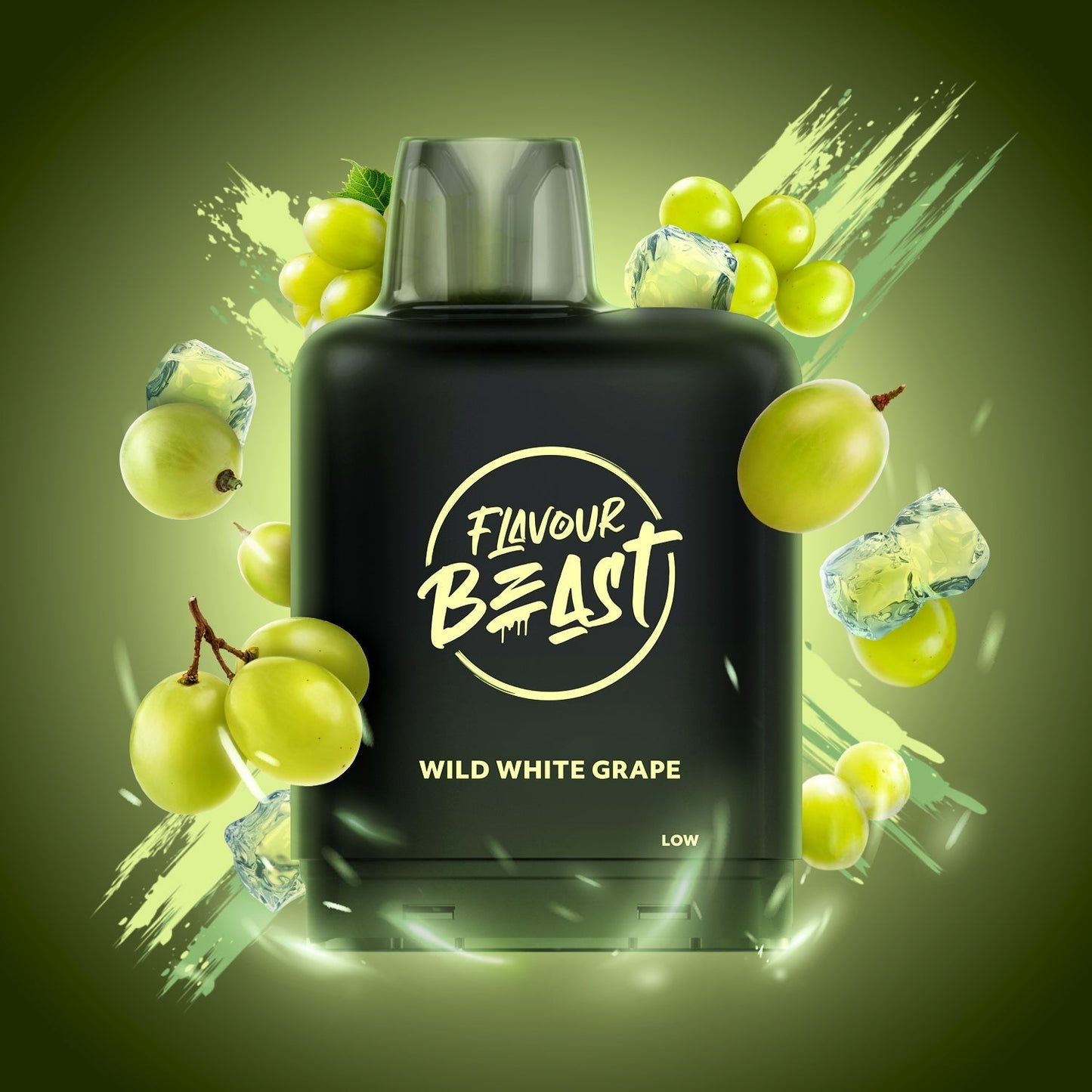 Flavour Beast Boost Level X PODS Wild White Grape Iced ONT