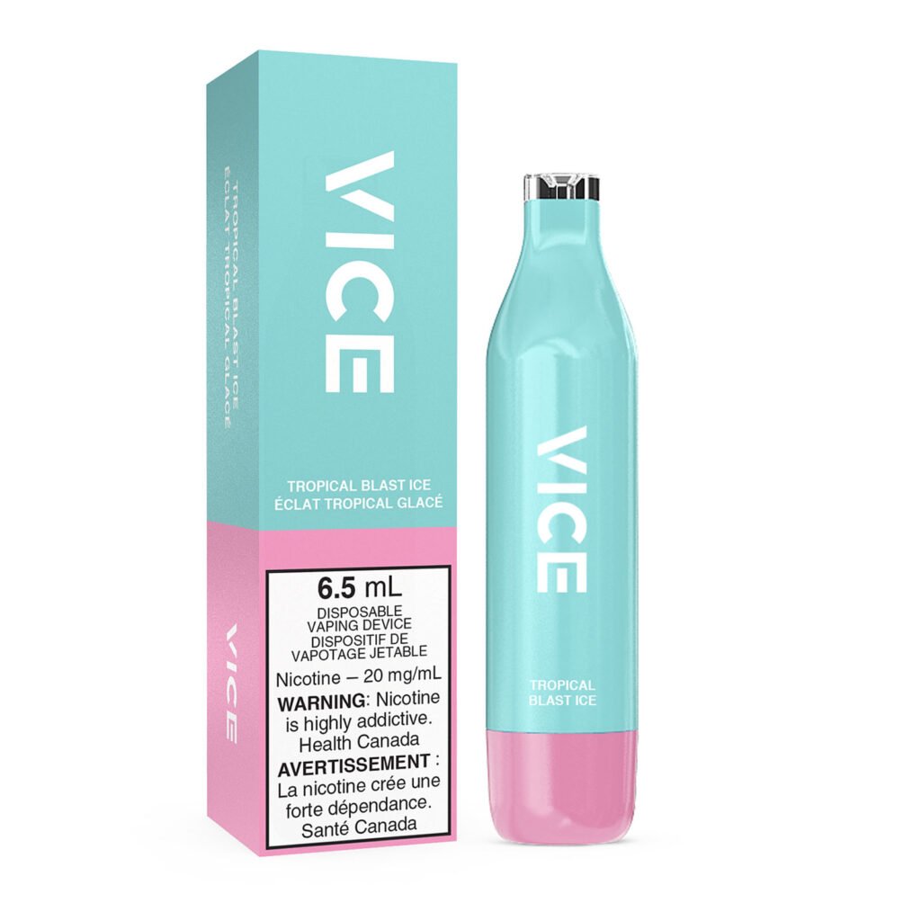 vice disposable vape 2500 Tropical Blast Ice 6ml Elf Bar Pod Kits Mango Yogurt Ice Cream Vape Color:DTL