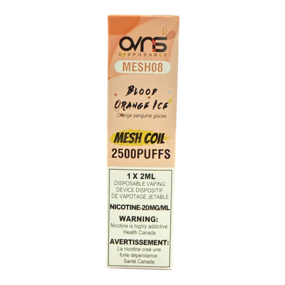 OVNS MESH08 2500 Disposable Blood Orange Ice