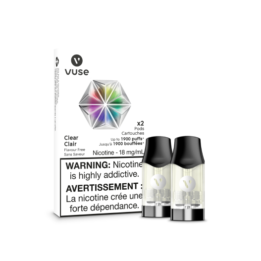 Vuse ePod Clear Pods(2X) ONT Vape Collective Vuse ePod Clear Pods(2X) ONT Vape Collective