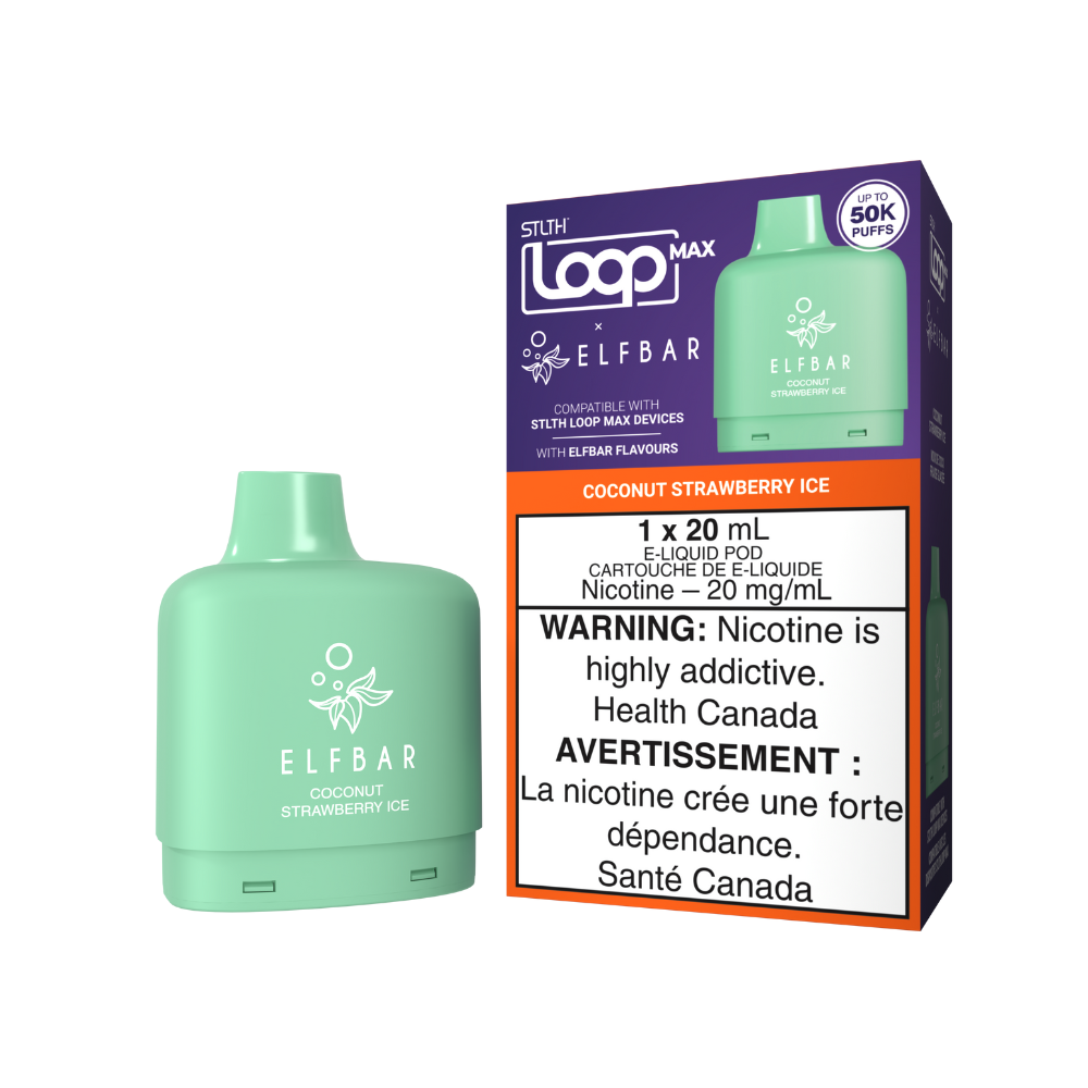 STLTH LOOP x ELFBAR 50K Pods Coconut Strawberry Ice