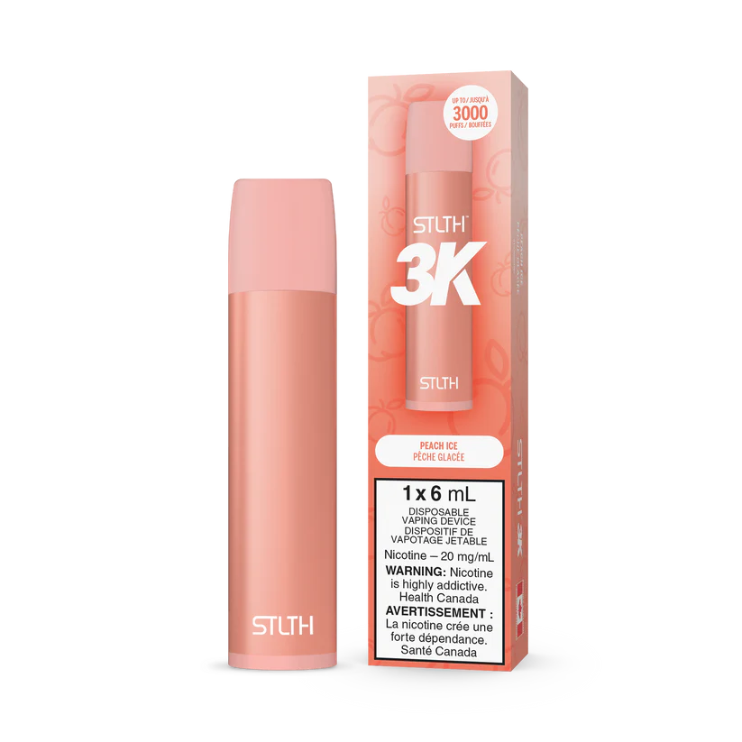 STLTH Disposable 3K PEACH ICE ONT