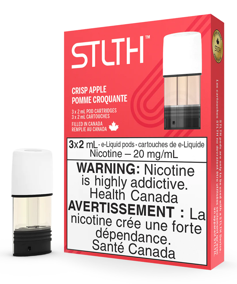 STLTH PODS Crisp Apple (3x2ml) ONT