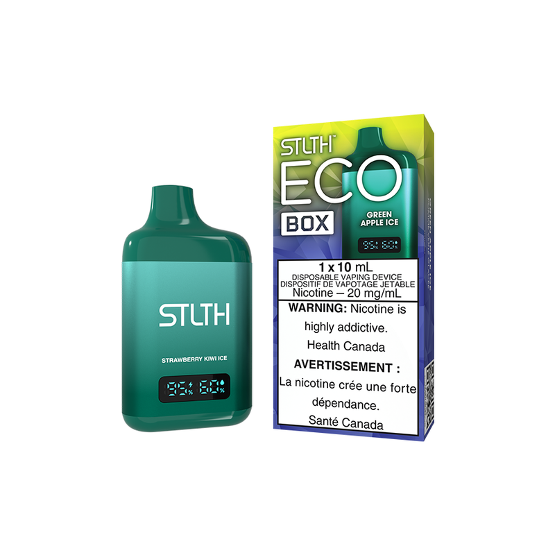 STLTH Disposable ECO BOX Green Apple Ice ONT