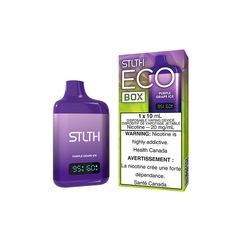 STLTH Disposable ECO BOX Purple Grape Ice ONT