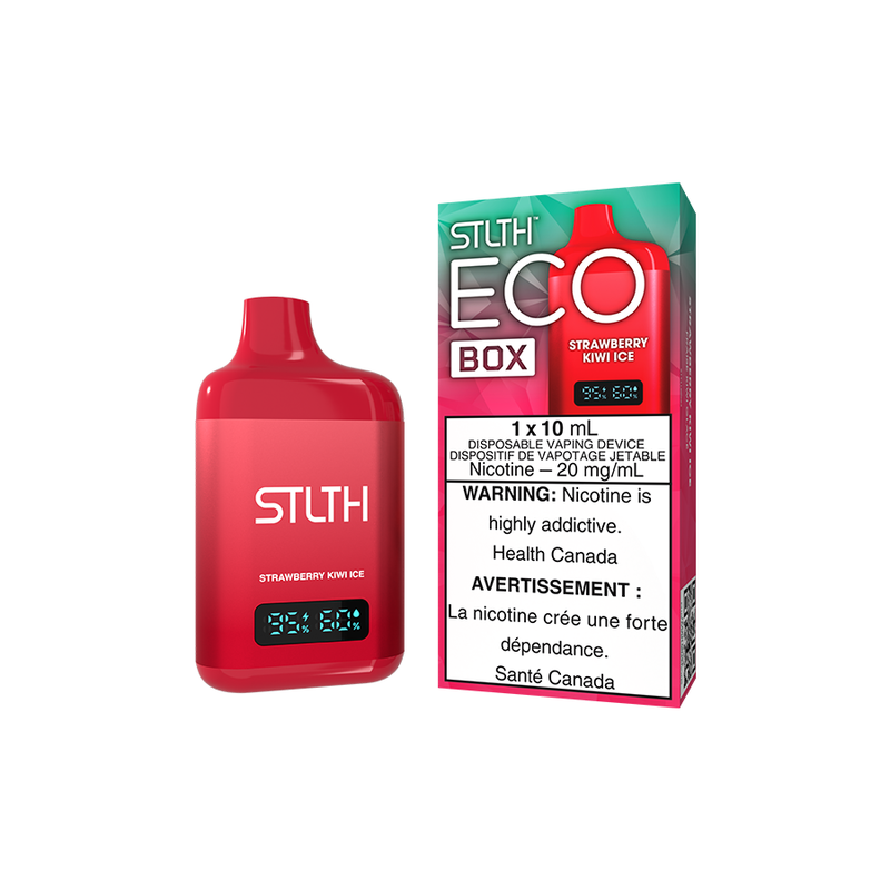 STLTH Disposable ECO BOX Strawberry Kiwi Ice ONT