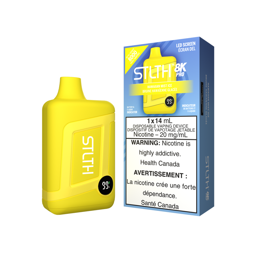 STLTH Disposable 8K PRO Hawaiian Mist Ice ONT