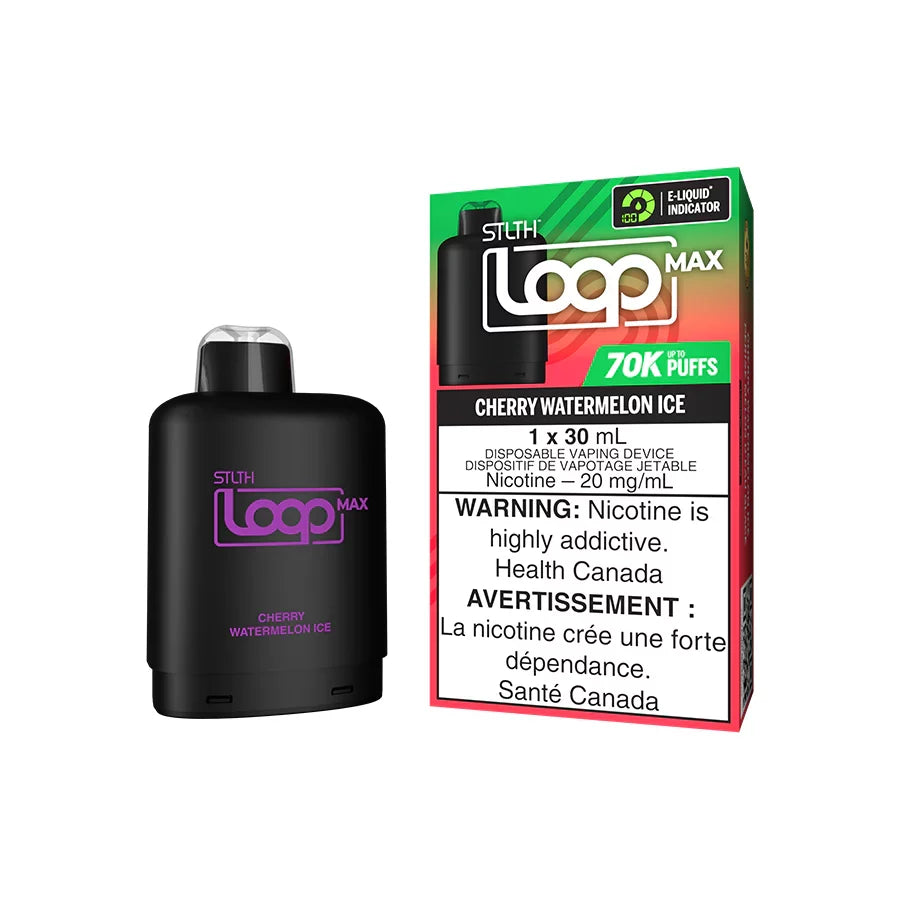 STLTH LOOP MAX 70K Pods Cherry Watermelon Ice ONT